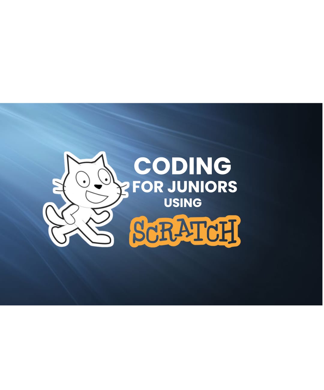 Coding for Juniors using Scratch Banner