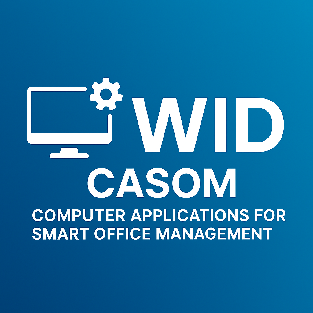 Computer Applications for Smart office Management Banner