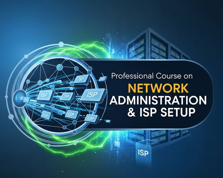 Professional Course on Network Administration & ISP Setup Banner